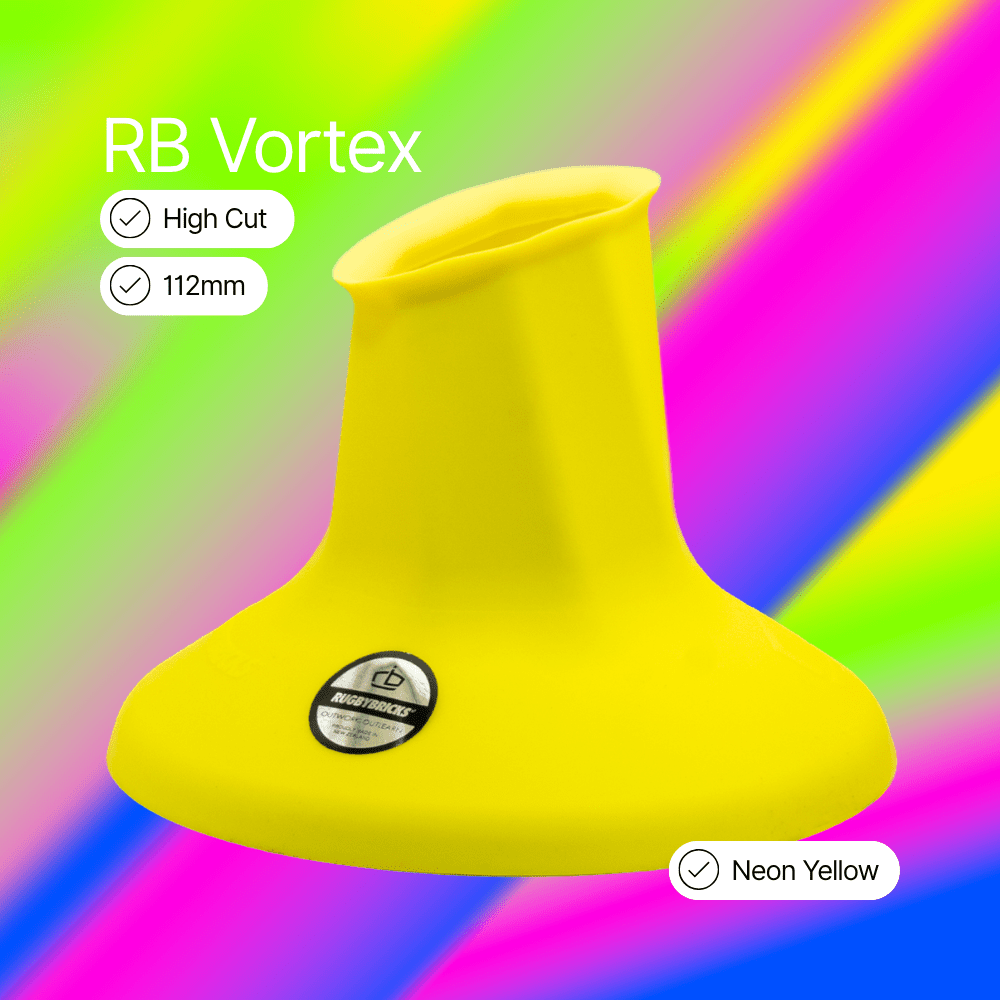 RB Vortex High Cut Kicking Tee - Rugby Bricks - VHC-NY-RP - Sports Equipment