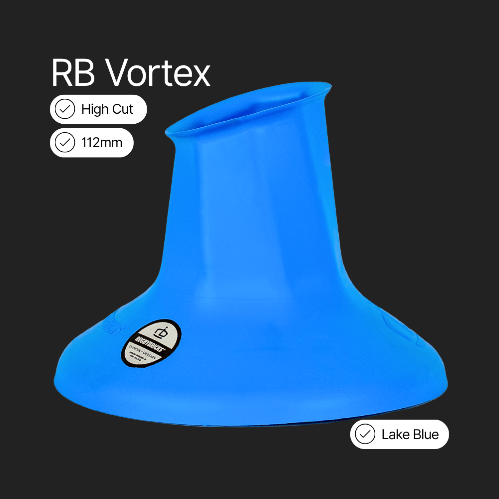 RB Vortex High Cut Kicking Tee - Rugby Bricks - VHC-NA-RP - Sports Equipment