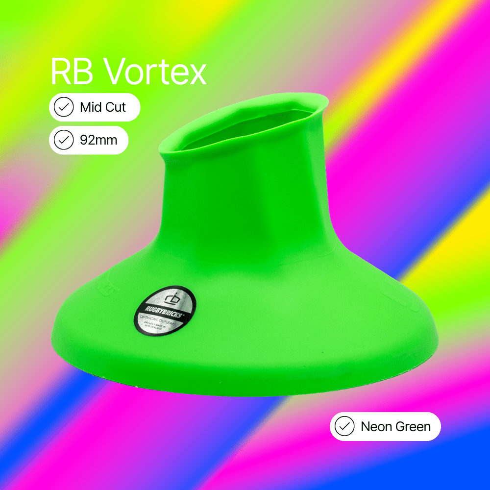 RB Vortex Mid Cut Kicking Tee - Rugby Bricks - VMC-NG-RP -