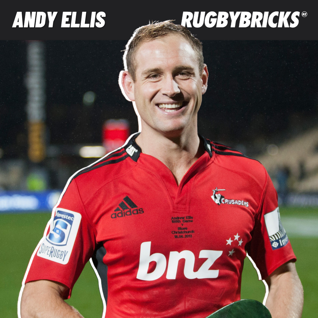 Rugby Bricks Podcast Episode 25 Show Notes: Andy Ellis | Creating The Crusaders Culture & The Influence of Justin Marshall, Richie McCaw and Dan Carter