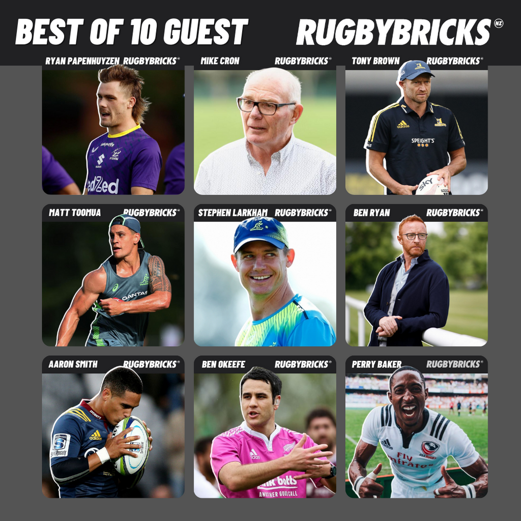 Rugby Bricks Podcast Episode 38 Show Notes: The Greatest Rugby Bricks Podcast Ever