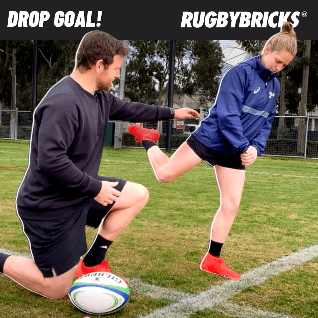 Mastering The drop goal: Tips & drills to improve your technique and accuracy - Rugby Bricks