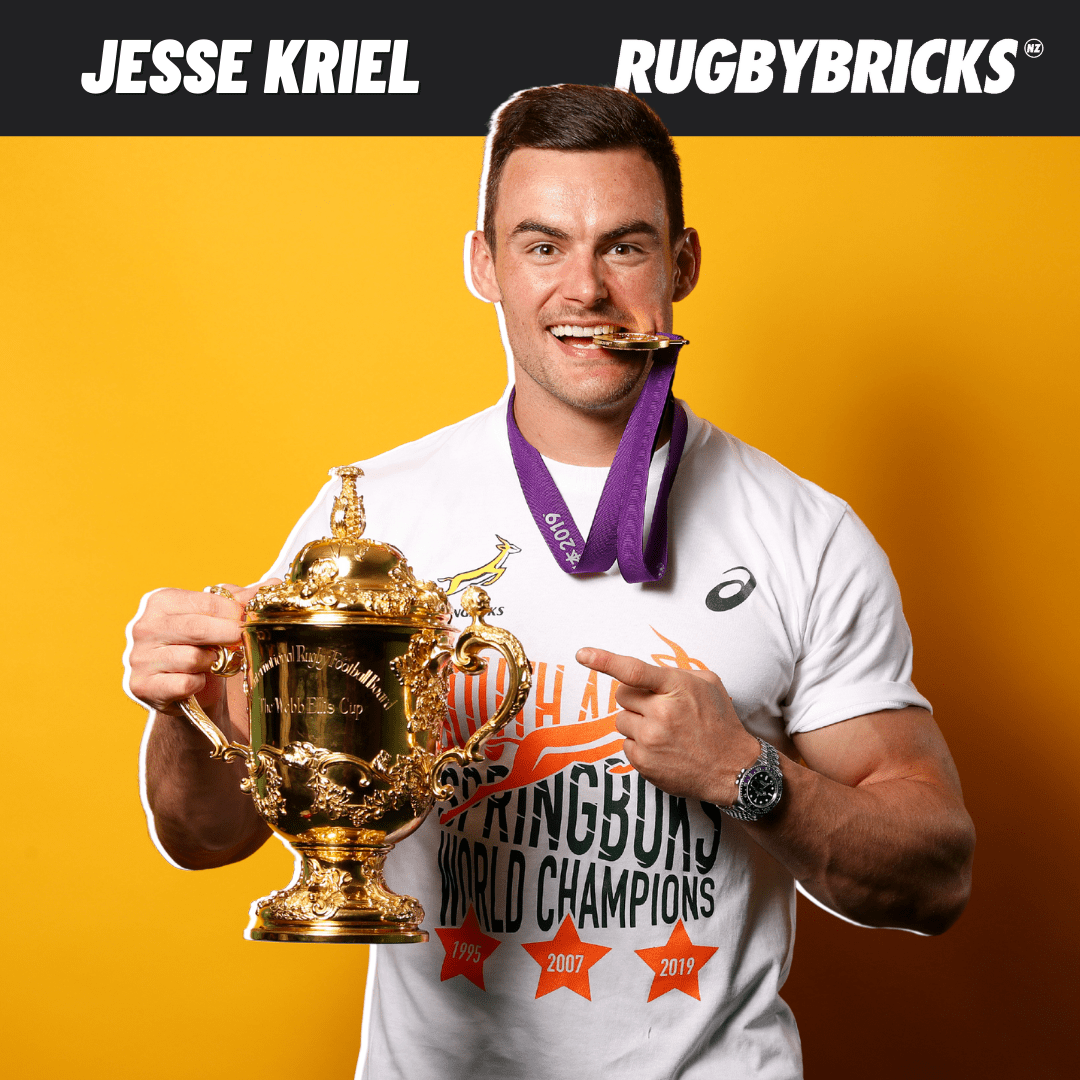 Rugby Bricks Podcast Episode #27 Jesse Kriel | Bringing A Nation Together Through Rugby & Winning A Rugby World Cup - Rugby Bricks