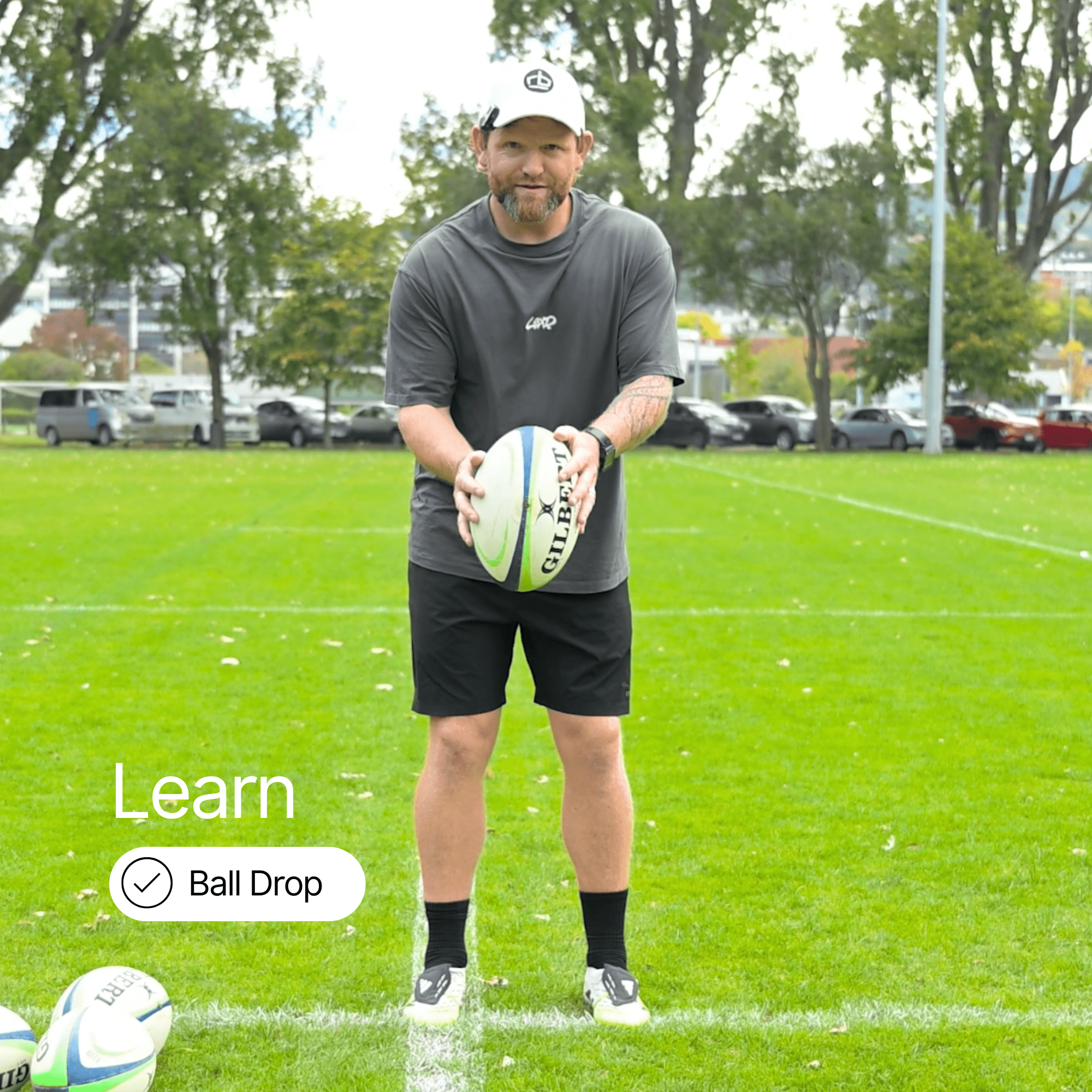Kicking Skill Course - Rugby Bricks -  - 