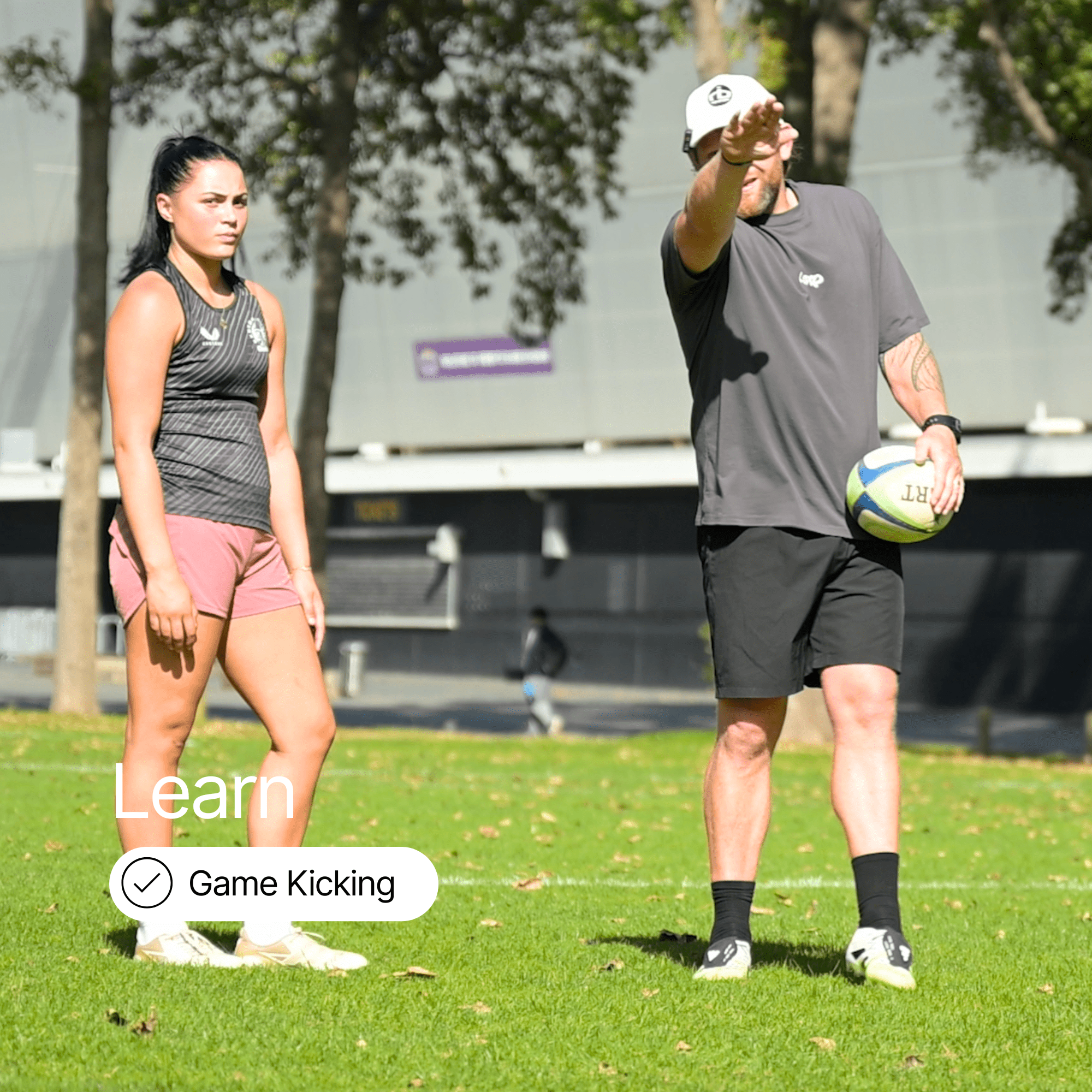 Kicking Skill Course - Rugby Bricks -  - 