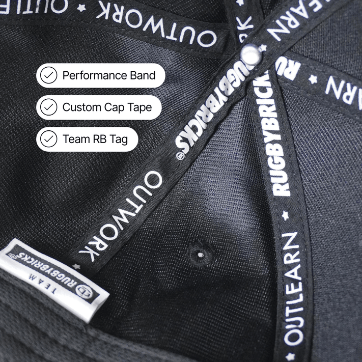 RB Caps - Rugby Bricks - RB - CAP - W - 