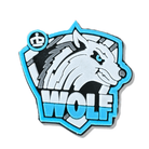 RB Croc Charm - Rugby Bricks - RBCC - W - 