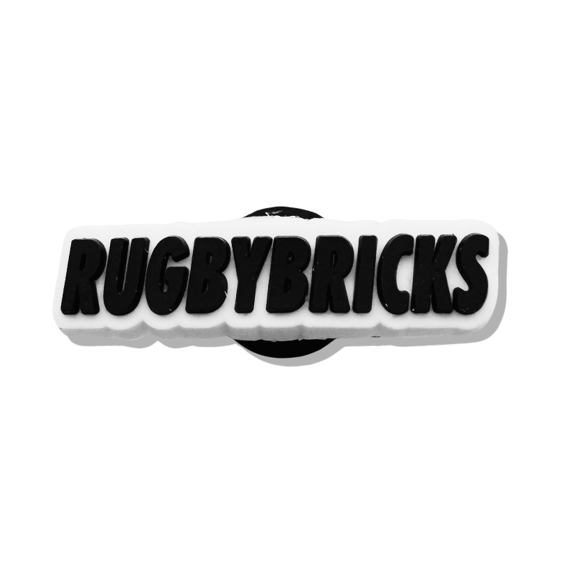 RB Croc Charm - Rugby Bricks - RBCC - PSW - 