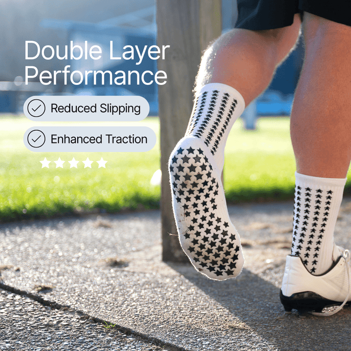 RB Star Grip Socks - Rugby Bricks - RBGS - MW - Sports Equipment