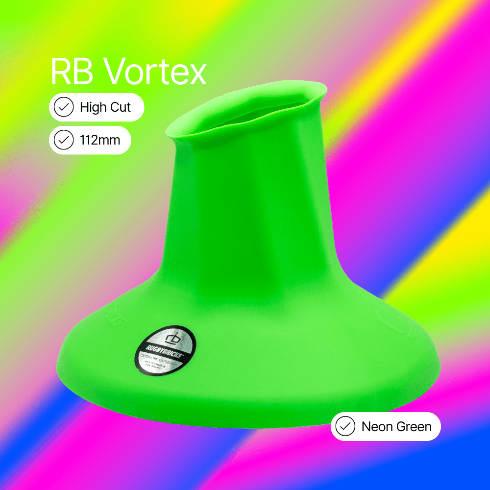 RB Vortex High Cut Kicking Tee - Rugby Bricks - VHC-NG-RP - Sports Equipment