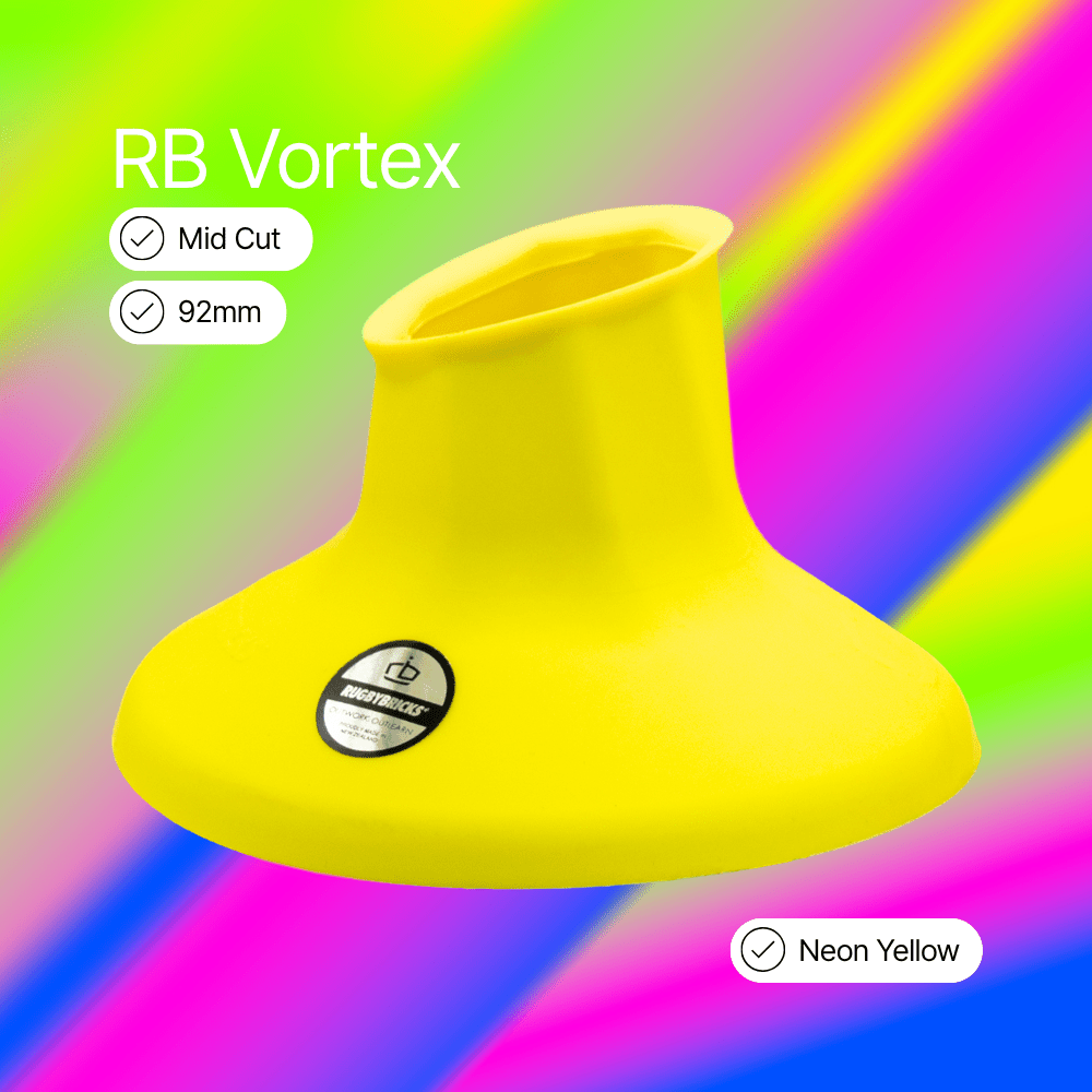 RB Vortex Mid Cut Kicking Tee - Rugby Bricks - VMC-NY-RP - 