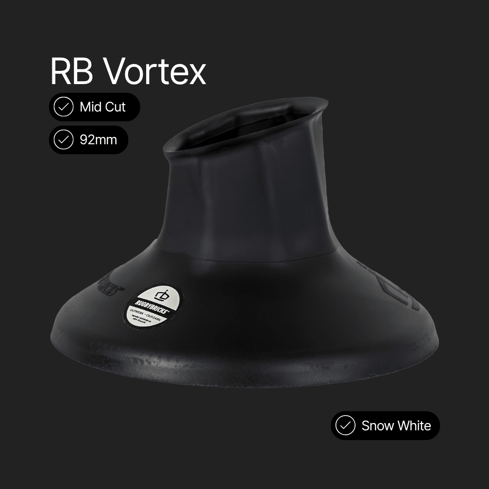 RB Vortex Mid Cut Kicking Tee - Rugby Bricks - VMC-LB-RP - 
