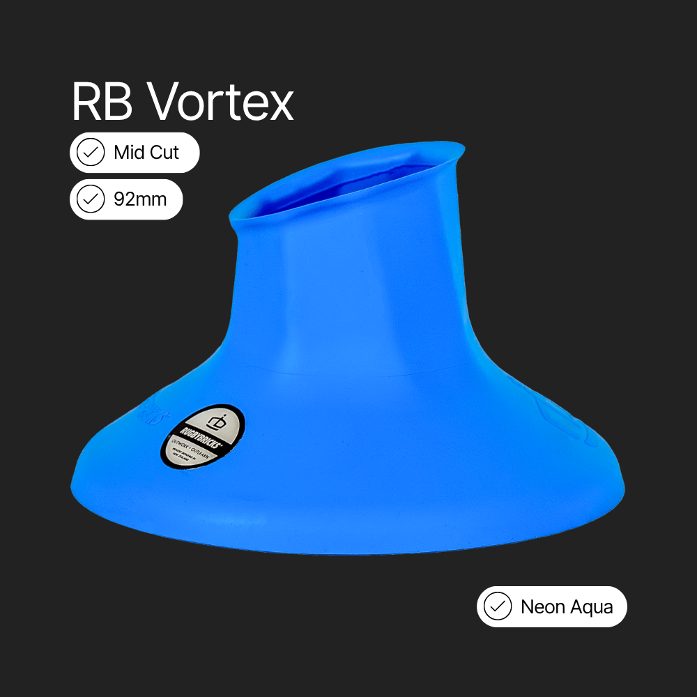 RB Vortex Mid Cut Kicking Tee - Rugby Bricks - VMC-HP-RP - 